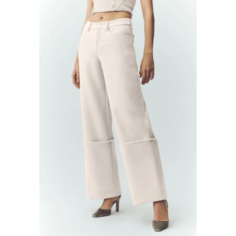 alo yogaWool Blend Wide Leg Nightcap Pant