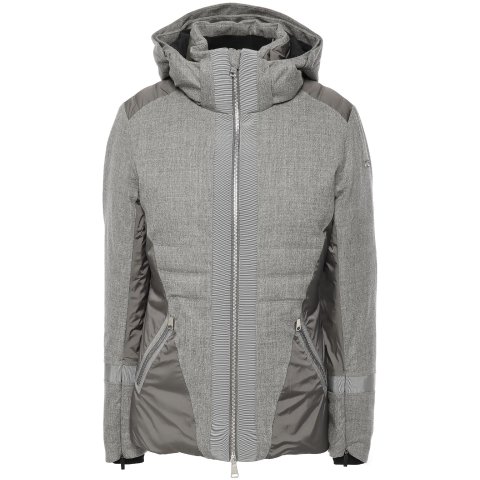 Sella 羊毛拼接连帽羽绒服