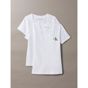 Calvin Klein2件装V领T恤