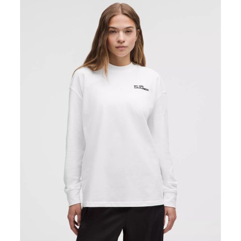 Heavyweight 棉 圆领长袖衫