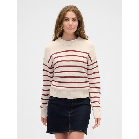 GapStriped Cropped Sweater