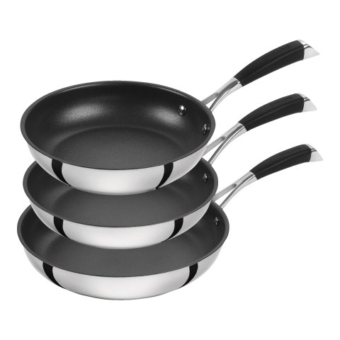 ZwillingPoletto 不粘锅三件套 不锈钢