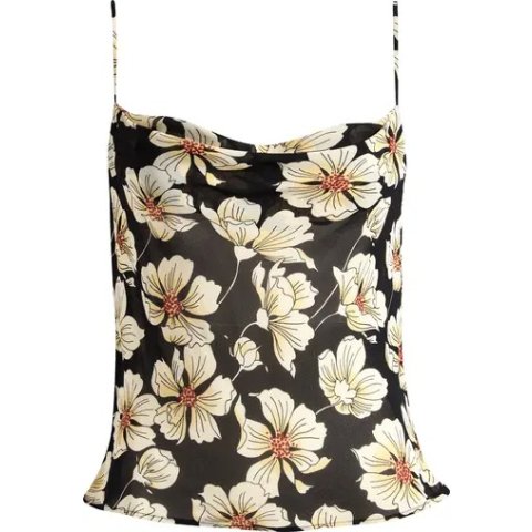 ReformationAstra Floral Cowl Neck Camisole