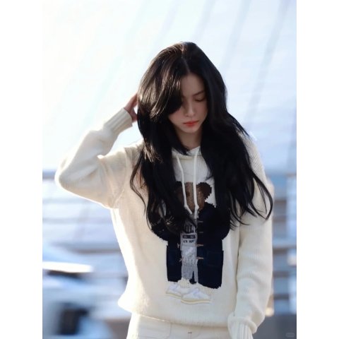 Polo Ralph LaurenPolo Bear Ribbed Hoodie