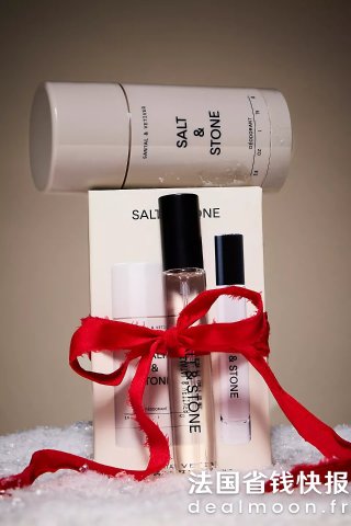 超火的止汗剂！伪体香！Salt & Stone 体香喷雾套装