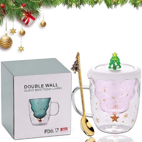 Weihnachtstasse 双层玻璃 350ml