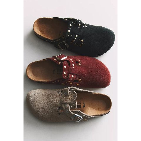 BirkenstockBoston 铆钉拖鞋