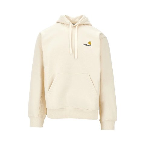 奶油色连帽卫衣