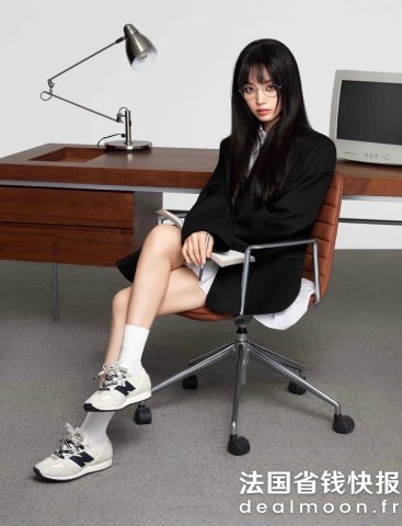 New Balance很百搭复古的运动鞋！田曦薇上脚相似款471 中性休闲鞋 米色