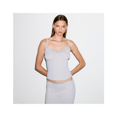 SHEER MODAL 蕾丝吊带