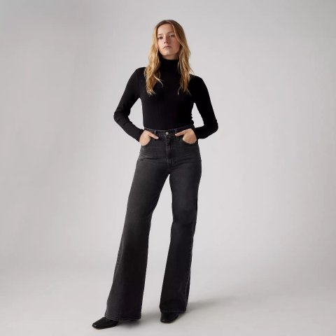 Levi sRibcage Bell Women s Jeans