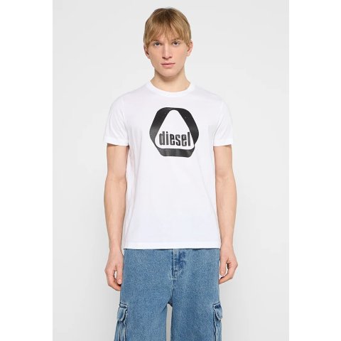 T-DIEGOR 印花T恤 白色