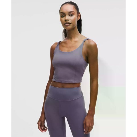 lululemon Align Twist-Strap Cropped Tank Top Light Support