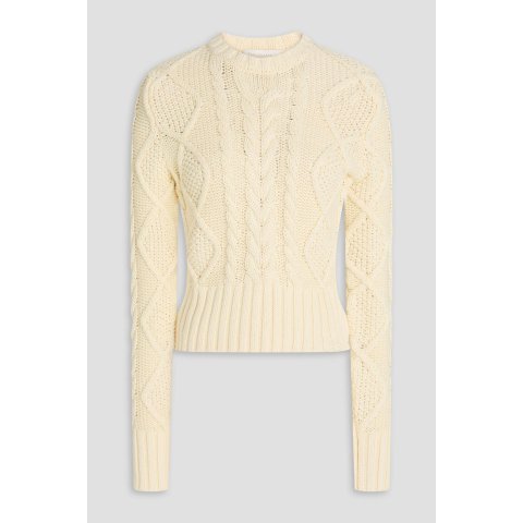 ZimmermannCable-knit 棉毛衣
