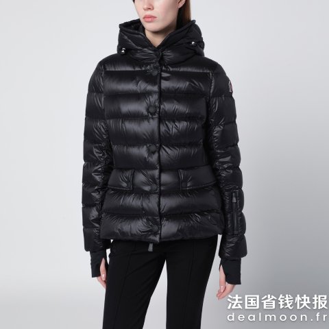 MONCLER GRENOBLE滑雪系列顶级防寒！国柜接近2wArmoniques 黑色羽绒服