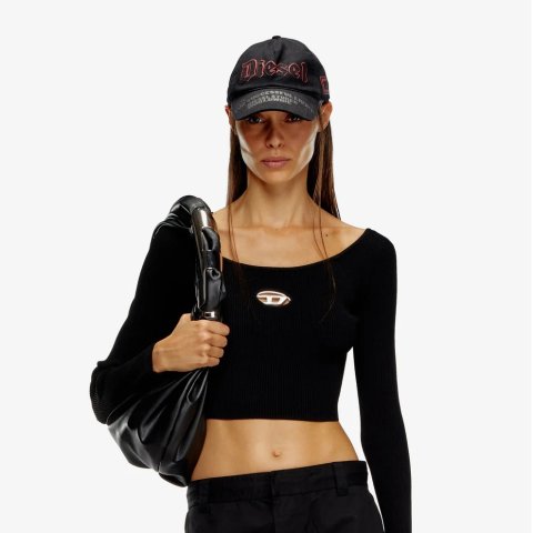  M-Vera-LS 一字肩毛衣