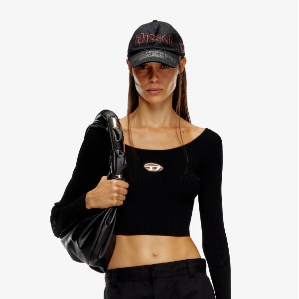  M-Vera-LS 一字肩毛衣