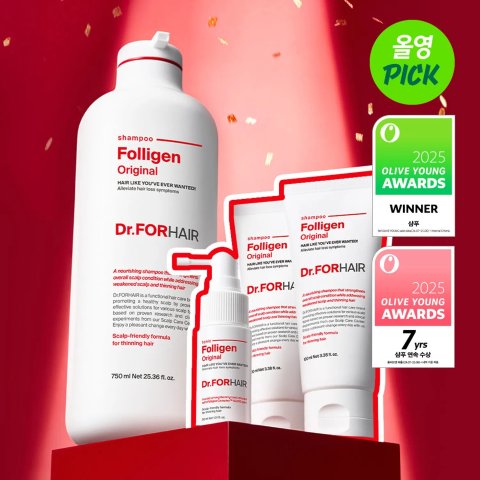 Dr.forhair Folligen 洗发水套装 750ml