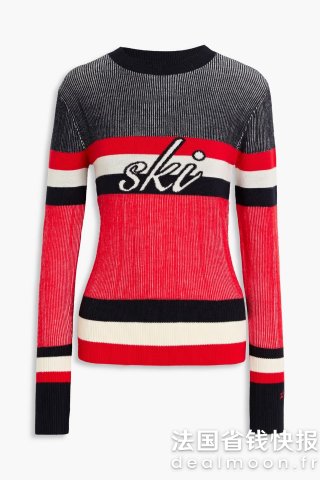 perfect moment Evie 羊毛罗纹毛衣