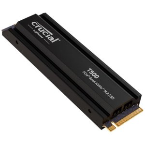 Crucial T500 1TB PCIe Gen4 NVMe SSD 散热片版