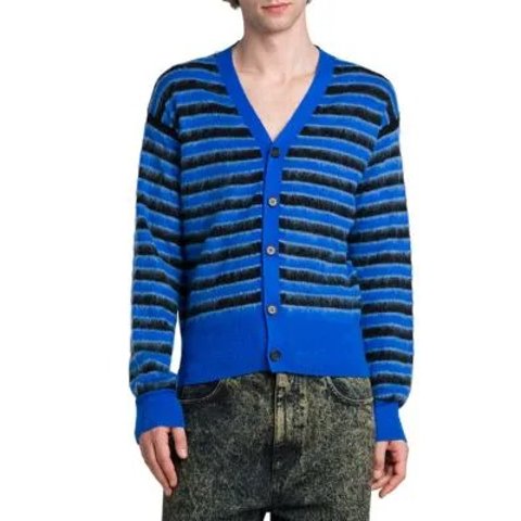 MarniWool Striped Cardigan