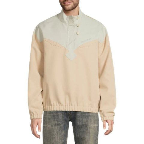 Opening CeremonyColorblocked Mock Turtleneck Anorak Jacket
