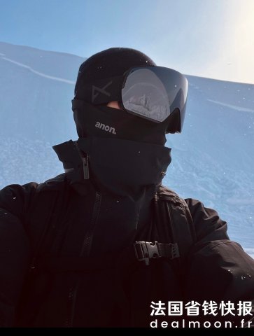 男生带全黑款不要太帅！相似款@Levin Leungred bull BLAST 滑雪护目镜 黑色