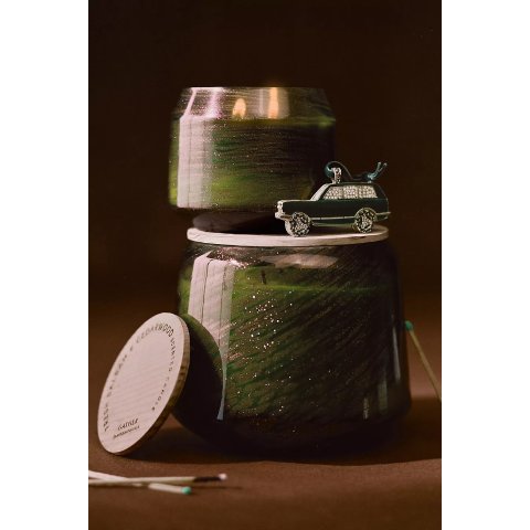 AnthropologieGather Candle Balsam Cedarwood