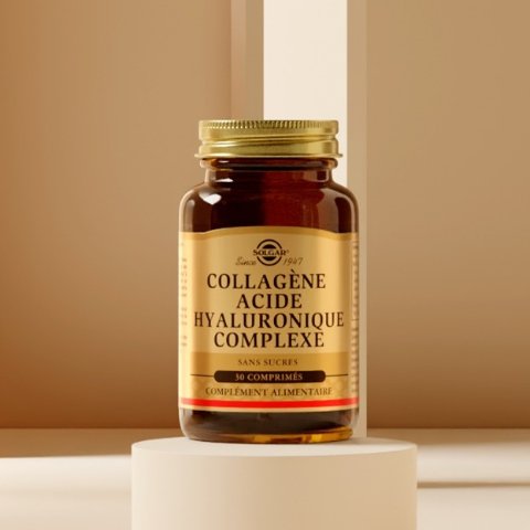 Solgar胶原蛋白+玻尿酸 30片