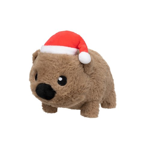 圣诞袋熊玩偶