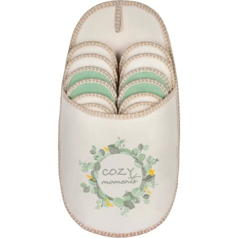 ONVAYA Cozy Moments 客用拖鞋 6双装