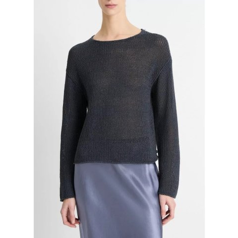 VinceItalian Cotton-Blend Sweatshirt