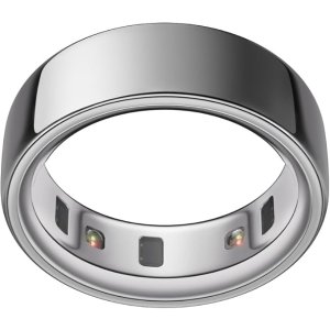 可以检测基础的身体机能~Oura Ring 4 智能戒指 银色 9号