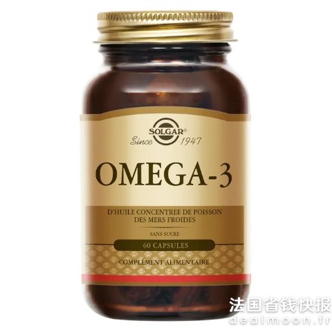 SolgarOmega-3胶囊 60粒