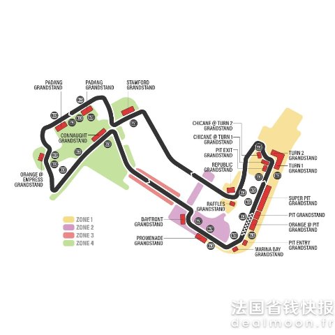 3日通票（10.9-10.11）F1 新加坡大奖赛