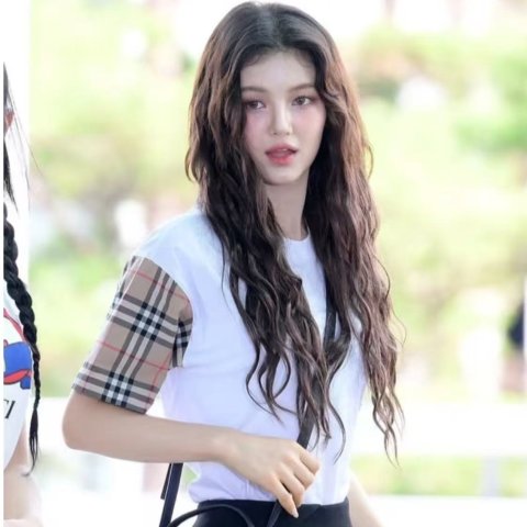 BurberryVintage Check Sleeve T-shirt