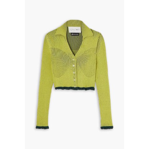 Ester Manas 荷叶边针织开衫