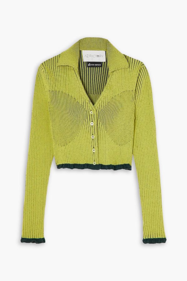 Ester Manas 荷叶边针织开衫