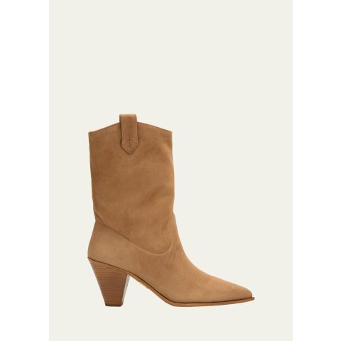 AquazzuraBoogie Suede Booties