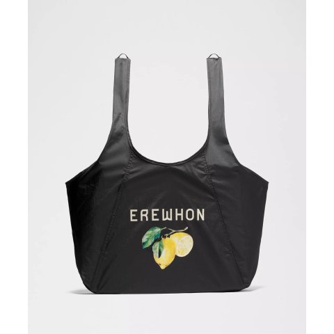 Erewhon Lemon Graphic Shopper Bag 28.5L