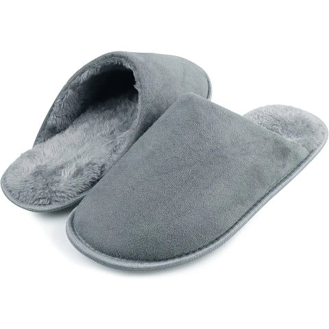 riemot 加厚记忆棉室内男士拖鞋