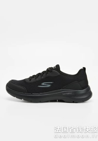 SkechersSkechers GO WALK 6 黑色运动鞋
