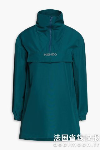 Logo 印花棉混夹克