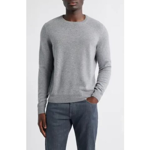 NordstromCashmere Crewneck Sweatshirt