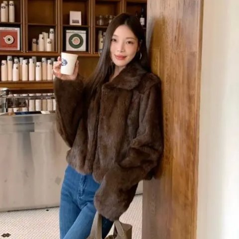 Valentini 1972 人造毛领夹克