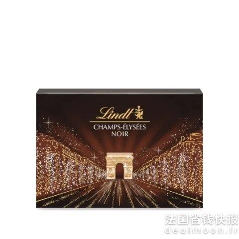 Lindt第2件半价 = 变相7.5折礼盒装黑巧 470g