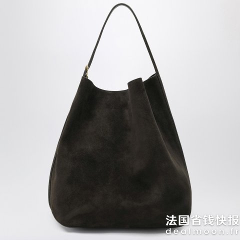 TotemeTOTEME 麂皮手提包 咖啡色