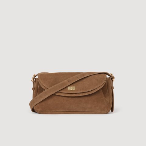 SandroLe Mambo Suede Leather Bag