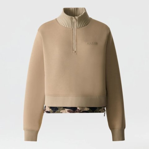 MackageELVIRA Cotton Sweatshirt Quarter-Zip