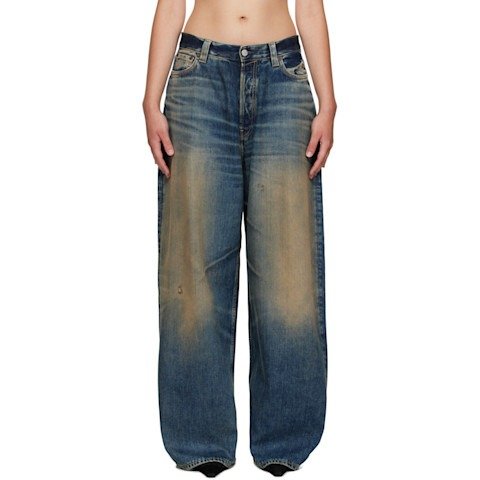 2023宽松牛仔裤 蓝色